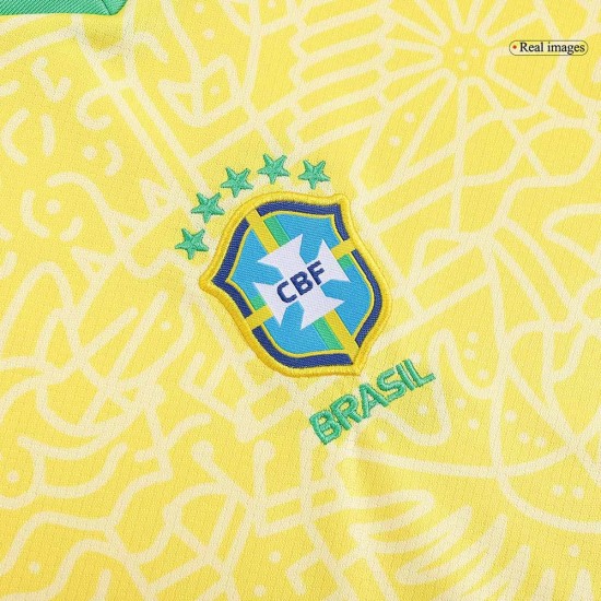 Maglia+Pantaloncini Casa Bambini Brasile Copa America 2024