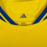Donna Maglia Svezia 2026 Home Autentica Coppa del Mondo GYÖKERES #17