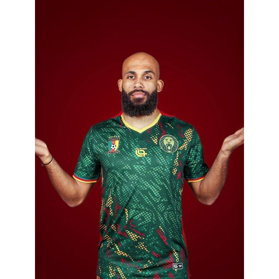 Maglia Third Camerun 2025/26 Fourteen AFCON da uomo Maglia Third Camerun 2025/26 Fourteen AFCON da uomo