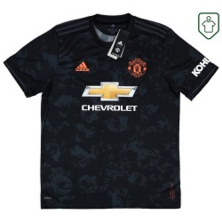 Maglia retrò terza uomo Manchester United 2019/20 B. Fernandes #18 Maglia retrò terza uomo Manchester United 2019/20 B. Fernandes #18
