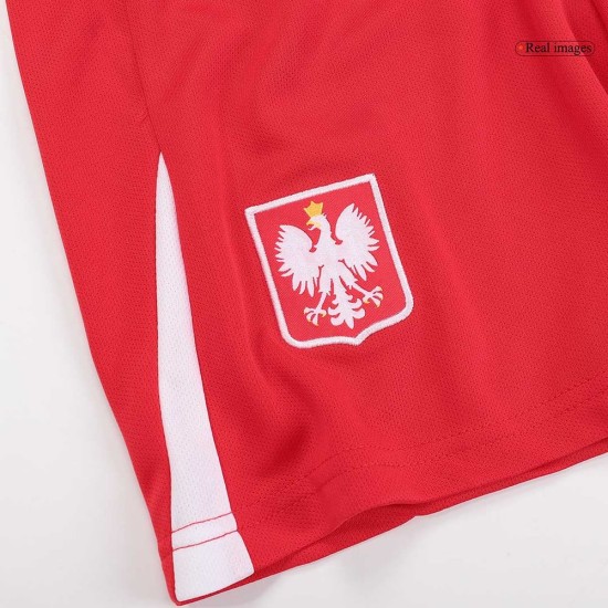 Maglia+Pantaloncini Casa Bambini Polonia EURO 2024