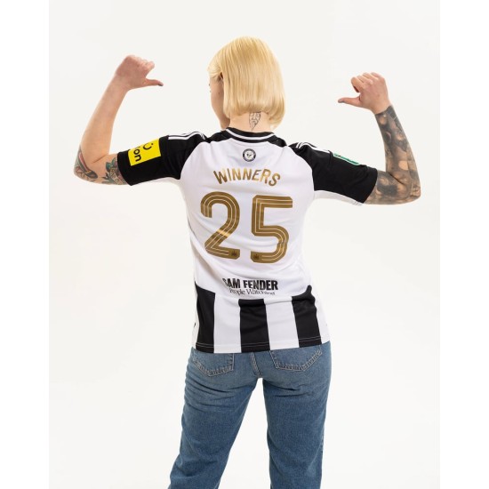 Maglia dei vincitori della Carabao Cup Newcastle United 2025 Donna Maglia dei vincitori della Carabao Cup Newcastle United 2025 Donna