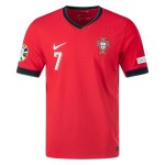 Maglia Versione Giocatore Casa Cristiano Ronaldo #7 Portogallo EURO 2024