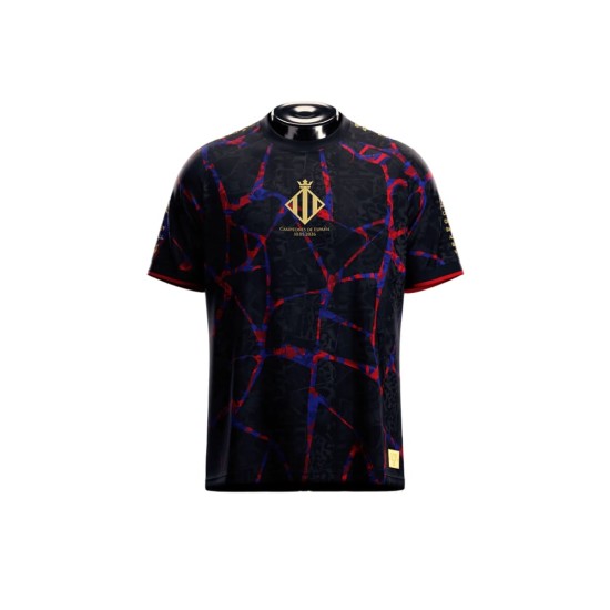 Maglia Campioni di Spagna FC Barcellona 2026 Uomo - Nero Maglia Campioni di Spagna FC Barcellona 2026 Uomo - Nero