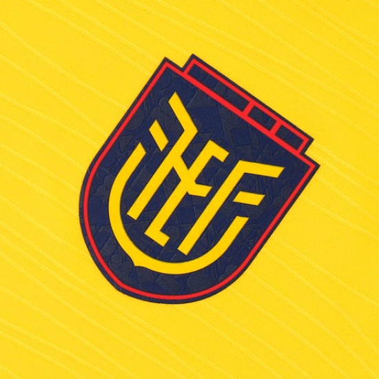Maglia Ecuador Coppa del Mondo 2026 Home Manica Lunga Uomo Maglia Ecuador Coppa del Mondo 2026 Home Manica Lunga Uomo