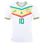 Sadio Mane #10 Senegal Maglia Casa Coppa del Mondo 2022