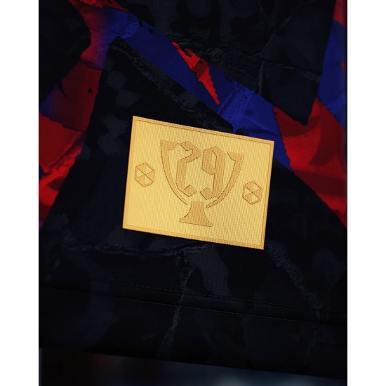 Maglia Campioni di Spagna FC Barcellona 2026 Uomo - Nero Maglia Campioni di Spagna FC Barcellona 2026 Uomo - Nero