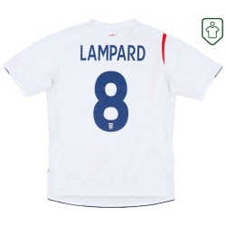 Maglia retrò Inghilterra 2005/07 casa da uomo Lampard #8