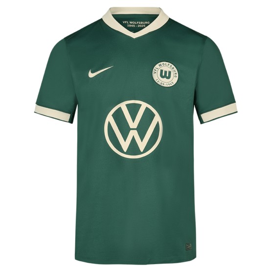 Maglia Uomo VfL Wolfsburg 2025/26 80º Anniversario Maglia Uomo VfL Wolfsburg 2025/26 80º Anniversario