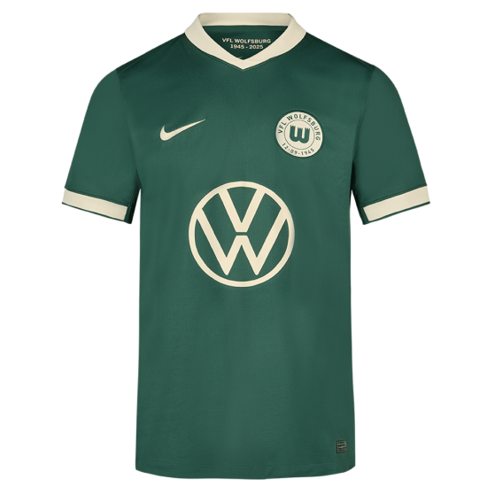Maglia Bambino VfL Wolfsburg 2025/26 80º Anniversario Maglia Bambino VfL Wolfsburg 2025/26 80º Anniversario