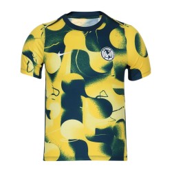 Bambino Club América 2024/25 Terza Prematch Maglia - Giallo