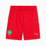 Terzo pantaloncino Marocco 2025 uomo - rosso Terzo pantaloncino Marocco 2025 uomo - rosso