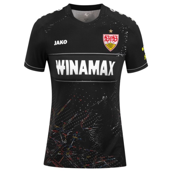 Maglia Trasferta VfB Stuttgart Donna 2024/25 - Nera