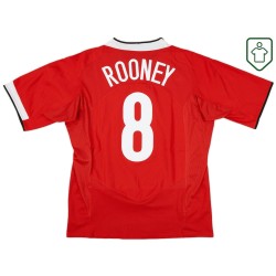 Maglia retrò casa uomo Manchester United 2004/06 Rooney #8