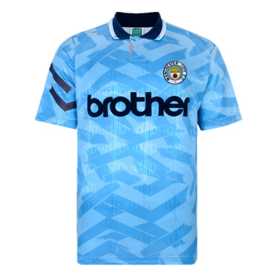 Maglia Retrò Casa Manchester City Uomo 1992