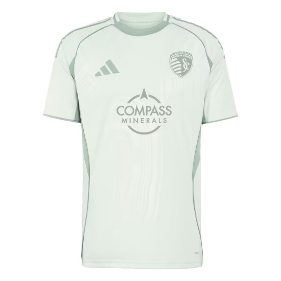 Maglia Terza Pre Partita Verde Donna Sporting Kansas City 2025 Maglia Terza Pre Partita Verde Donna Sporting Kansas City 2025