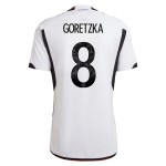 Leon Goretzka #8 Germania Maglia Casa Coppa del Mondo 2022