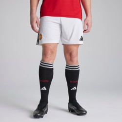 Uomo Manchester United 2025/26 Pantaloncini Casa - Bianco