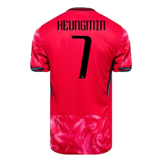 Maglia Casa HEUNGMIN #7 Corea Del Sud 2024 Maglia Casa HEUNGMIN #7 Corea Del Sud 2024