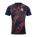 Maglia Pre Partita Terza OM Uomo 2024/25 - Blu/Arancio