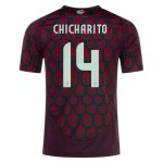 Maglia Casa Javier Hernandez Chicharito #14 Messico Copa America 2024