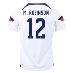 Miles Robinson #12 USMNT Maglia Casa Coppa del Mondo 2022