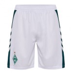 Pantaloncini Donna Werder Brema 2025/26 Home - Bianchi