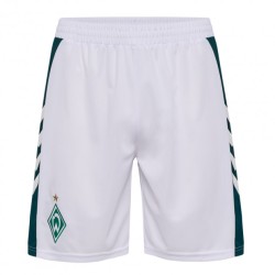 Pantaloncini Donna Werder Brema 2025/26 Home - Bianchi