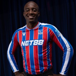 Uomo Crystal Palace 2025/26 Maglia Casa Manica Lunga