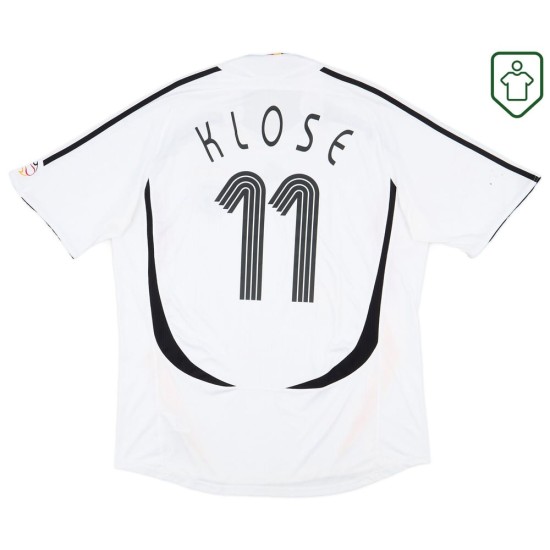 Maglia retrò Germania 2005/07 casa da uomo Klose #11