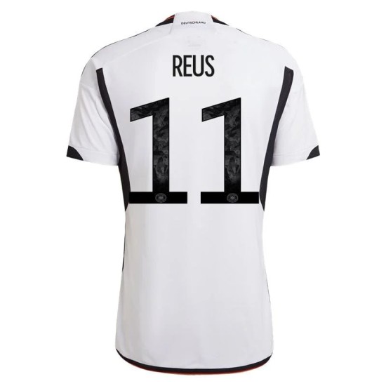 Marco Reus #11 Germania Maglia Casa Coppa del Mondo 2022