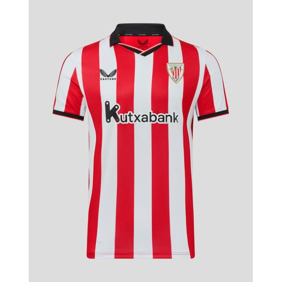 Maglia Athletic Bilbao 2025/26 Home Bambino