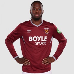 Maglia Manica Lunga Casa West Ham United Uomo 2025/26