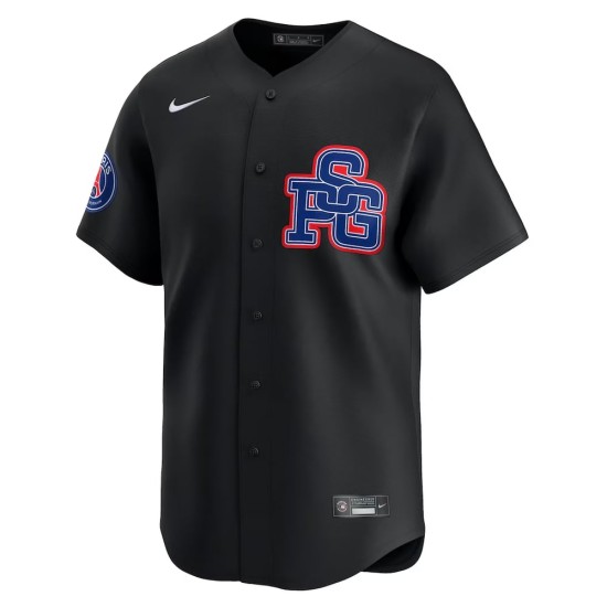 Maglia Donna PSG x MLB 2025/26 Edizione Limitata - Nero