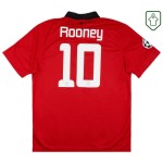 Maglia retrò casa Champions League uomo Manchester United 2013/14 Rooney #10