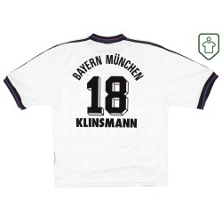 Maglia retrò Bayern Monaco 1996/98 Trasferta Uomo Klinsmann #18