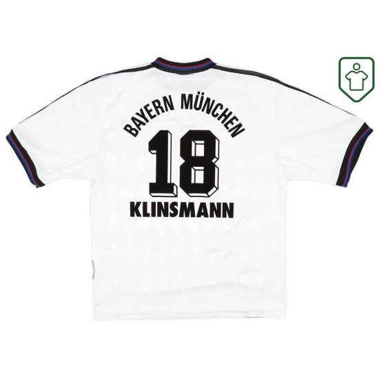 Maglia retrò Bayern Monaco 1996/98 Trasferta Uomo Klinsmann #18