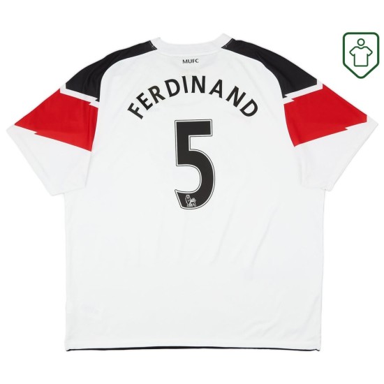Maglia retrò trasferta uomo Manchester United 2010/12 Ferdinand #5