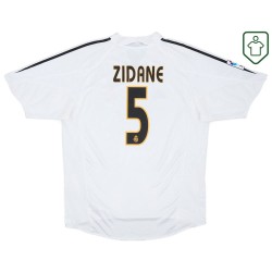 Uomo Maglia retro casa Real Madrid 2004/05 Zidane #5