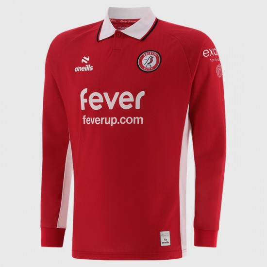 Maglia casa manica lunga Bristol City 2025/26 bambino