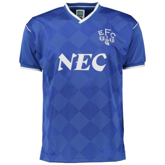 Maglia Retrò Everton Uomo 1987 Maglia Retrò Everton Uomo 1987