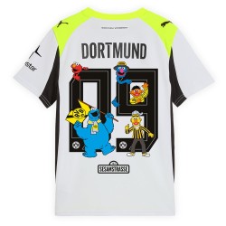 Maglia uomo BVB Borussia Dortmund 2025/26 trasferta Sesame Street n. 9