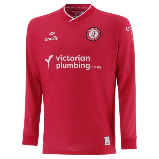 Maglia da casa a maniche lunghe Bristol City 2026/27 Uomo Maglia da casa a maniche lunghe Bristol City 2026/27 Uomo