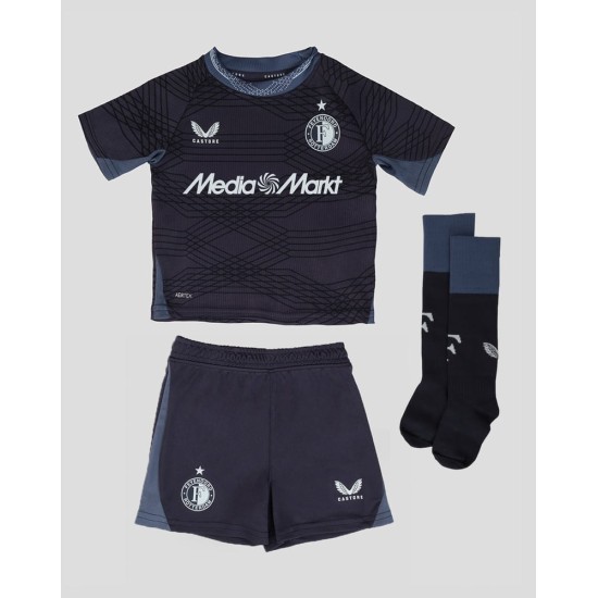 Kit trasferta Feyenoord 2025/26 bambino