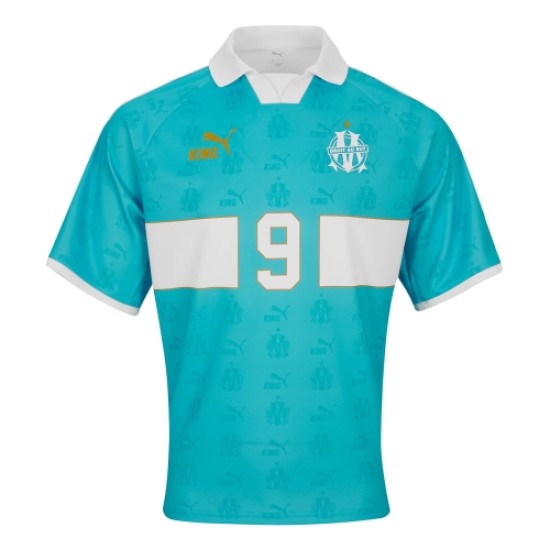 Maglia Retro King OM #9 - Blu Bambino
