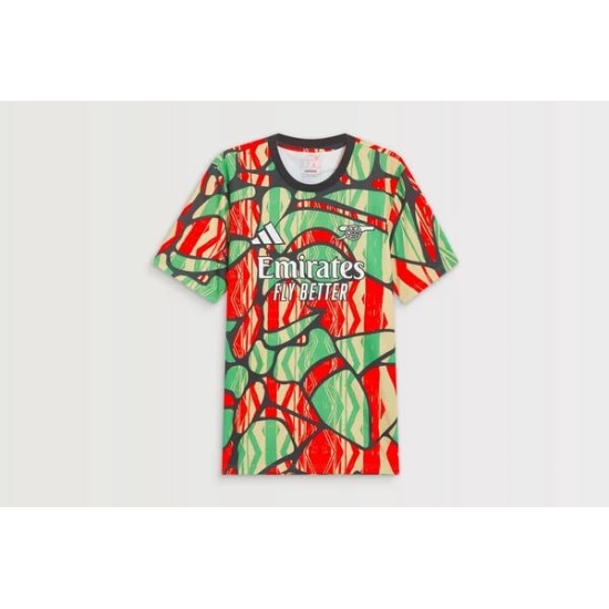 Maglia Pre Partita Terza Arsenal Europa Uomo 2024/25
