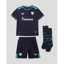 Kit da trasferta Athletic Bilbao 2025/26 da bambino