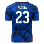Kellyn Acosta #23 USMNT Maglia Trasferta Coppa del Mondo 2022 Kellyn Acosta #23 USMNT Maglia Trasferta Coppa del Mondo 2022