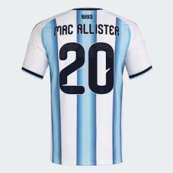Maglia Ufficiale Casa Argentina 2026 Uomo MAC ALLISTER #20