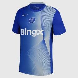 Chelsea Uomo 2025/26 Terza Maglia Pre-Partita - Blu